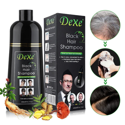 Shampoo Cubre Canas Dexe Negro