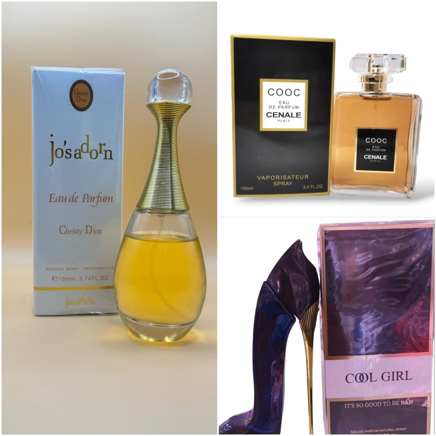 PACK PERFUMES PARA MUJER JCC